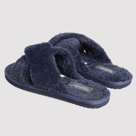 Superdry Velvet Slipper Slider